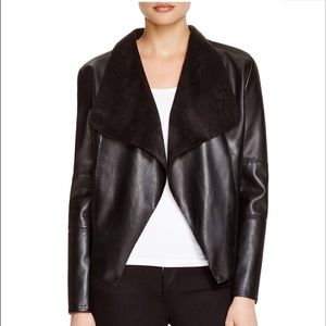 BAGATELLE Open Faux Leather Jacket